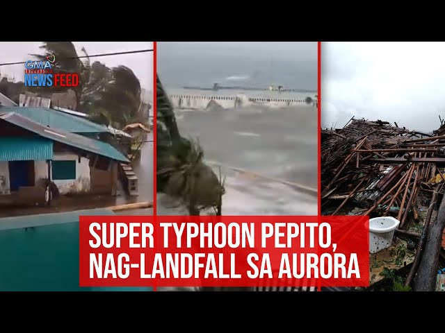 ⁣Bagyong Pepito, nanatiling super typhoon... —PAGASA | GMA Integrated Newsfeed