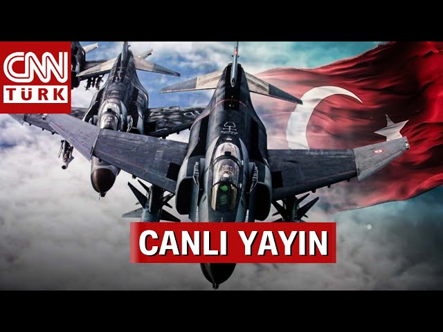 ⁣F4-E Phantom Uçakları Gök Vatan'a Hizmette! 50. Yılın Anısına Nefes Kesen Özel Uçuş #CANLI