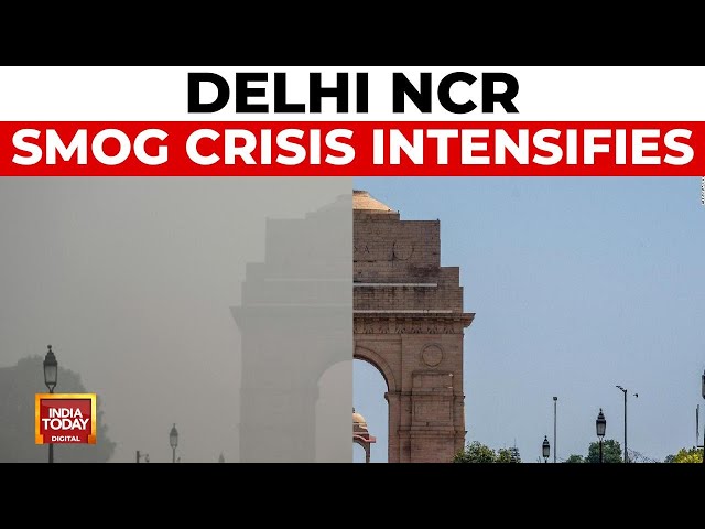 ⁣Delhi NCR Chokes Under Smog, DRAP 3 Implemented, Political Blame Game Erupts