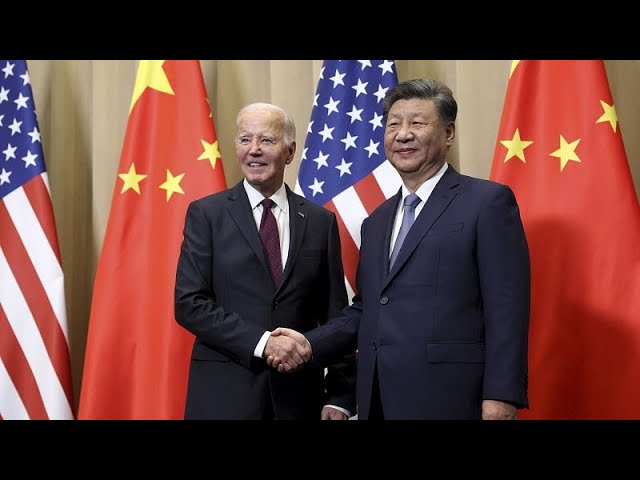 ⁣Biden and Xi hold talks in Peru but no mention of North Korean troops in Russia