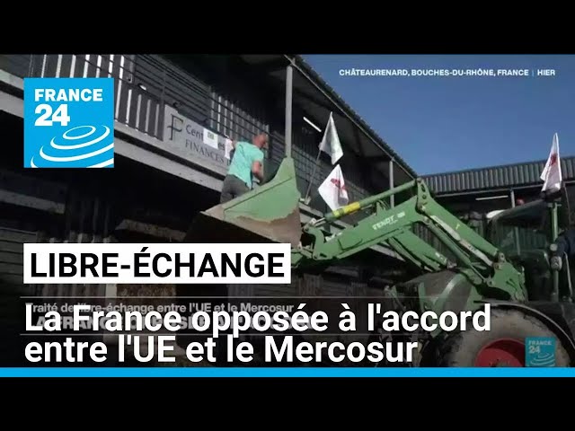 ⁣Libre-échange entre l'UE et le Mercosur : la France opposée à l'accord • FRANCE 24