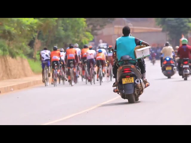 ⁣Aziz Ssempijja wins 70km Masaza cycling tour