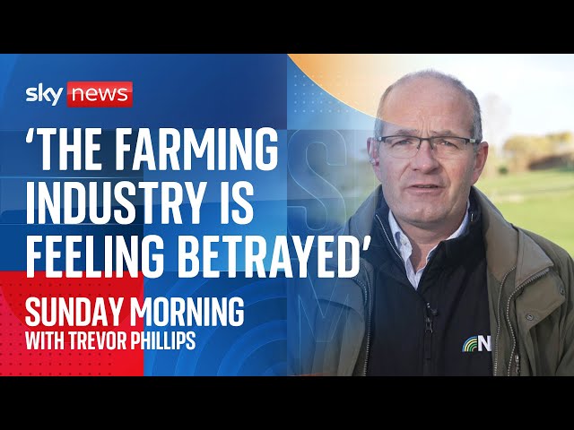 ⁣Farm union boss explains 'human impact' of tax measures for farmers