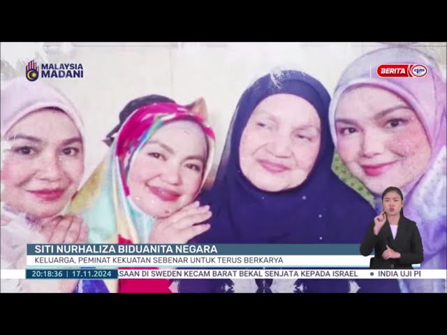 ⁣17 NOV 2024 - H-KLIK - SITI NURHALIZA BIDUANITA NEGARA: KELUARGA, PEMINAT KEKUATAN SEBENAR