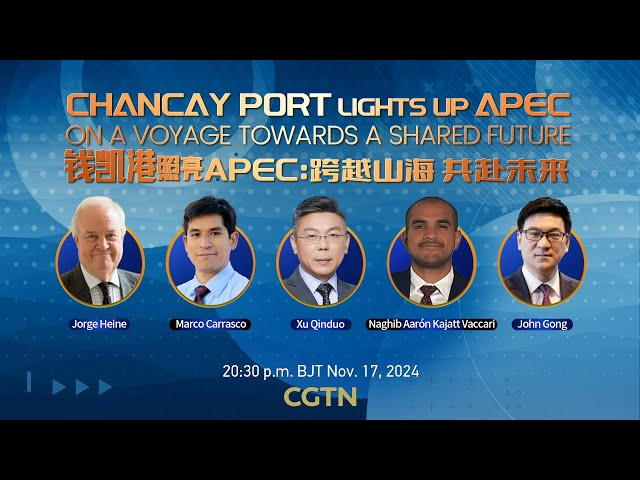 ⁣Live: Chancay Port lights up APEC – On a voyage towards a shared future