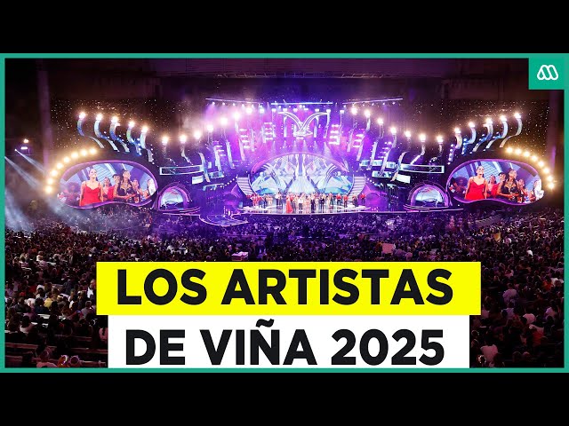 ⁣¡Máxima expectación! ¿Quiénes serán los artistas del Festival de Viña del Mar 2025?