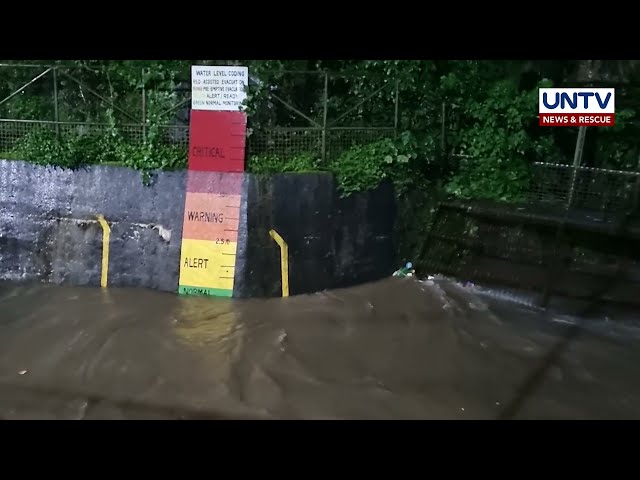 ⁣Water level sa City Camp Lagoon, minomonitor ng Baguio LGU kasunod ng pananalasa ng Bagyong Pepito