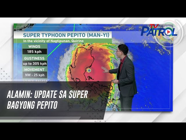 ⁣Alamin: Update sa Super Bagyong Pepito | TV Patrol