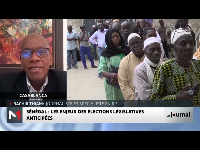 ⁣Focus sur les enjeux des élections législatives anticipées au Sénégal avec Bachir Thiam