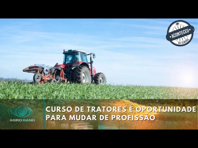 ⁣Manutenção de tratores é oportunidade para mudar de profissão | Aconteceu na Semana