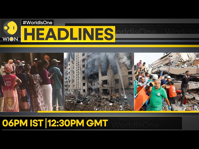 ⁣Gaza War Death Toll Touches 43,846 | Counting Begins In Gabon| Wion Headlines