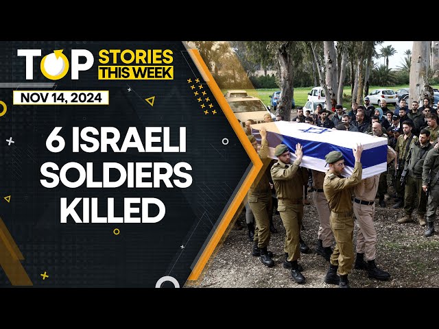 ⁣6 Israeli Soldiers Killed In Fighting With Hezbollah In Southern Lebanon | WION Top Stories