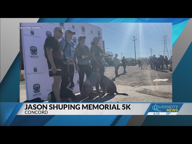 ⁣Over 300 runners participated in inaugural memorial race held for fallen Concord officer