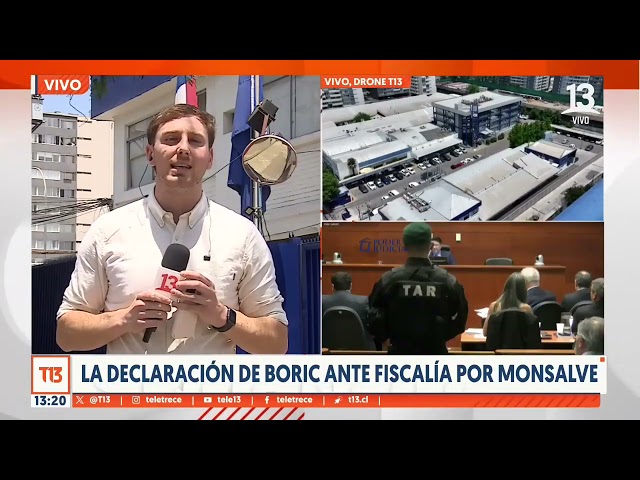 ⁣Reacciones a declaración de Boric antes Fiscalía por Monsalve