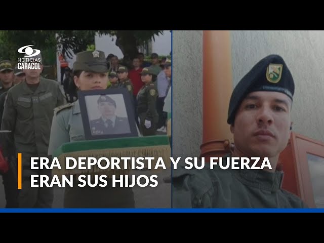 ⁣Homenaje a teniente muerto en enfrentamiento con el ELN: “Era un hombre ejemplar”