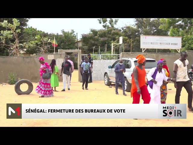 ⁣Sénégal : Fermeture des bureaux de vote