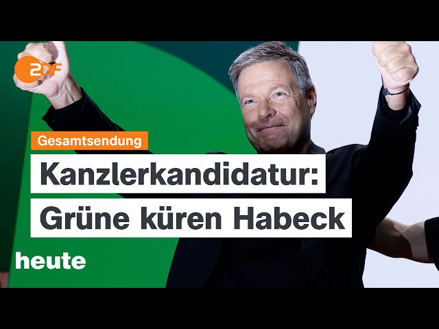 ⁣heute 19:00 Uhr vom 17.11.2024 Kanzlerkandidat Habeck, russische Luftangriffe auf Ukraine