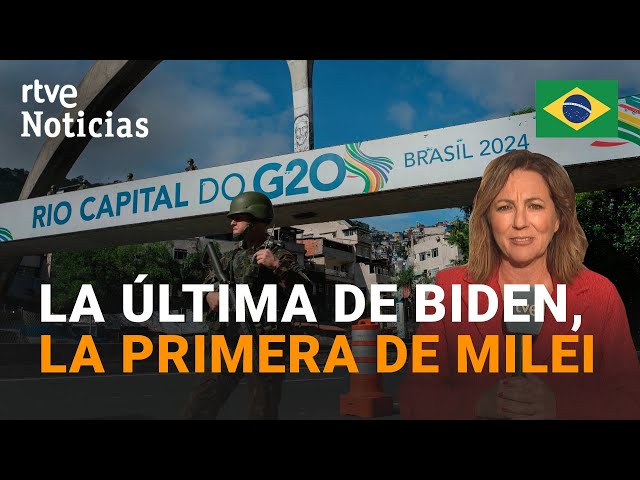 ⁣CUMBRE DEL G20: RÍO se CONVIERTE en CAPITAL del MUNDO y se BLINDA para RECIBIR a los LÍDERES | RTVE