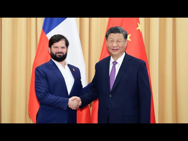 ⁣Xi says China, Chile are good friends and good partners