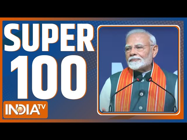 ⁣Super 100: PM Modi In Nigeria |Kailash Gehlot Regins | Maharashtra Election 2024 | CM Yogi |