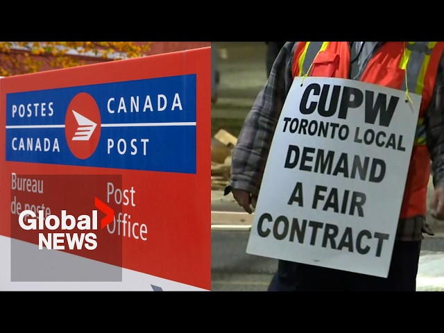 ⁣Canada Post strike: Union president addresses public's concerns