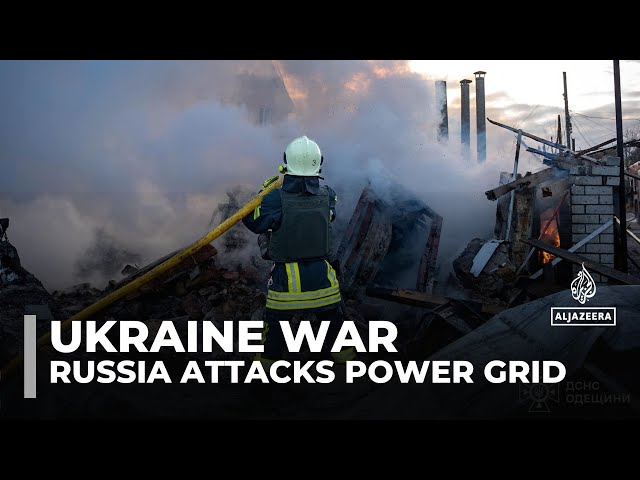 ⁣Russia hits Ukraine’s energy infrastructure in huge drone, missile attacks