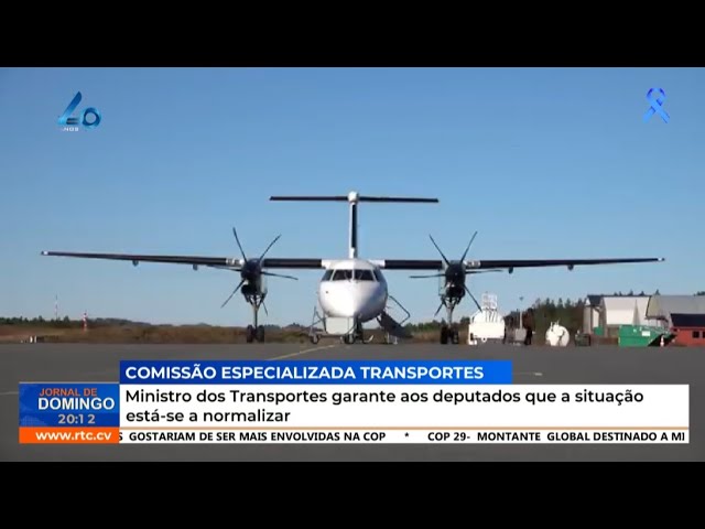 ⁣Transportes Aéreos: Ministro dos Transportes garante aos deputados que situação está-se a normalizar