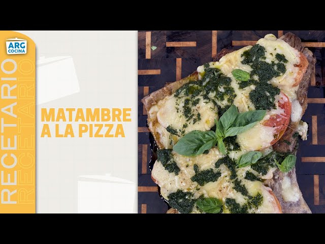 ⁣MATAMBRE a la PIZZA que se corta con CUCHARA | RECETA de ARGENTINA COCINA