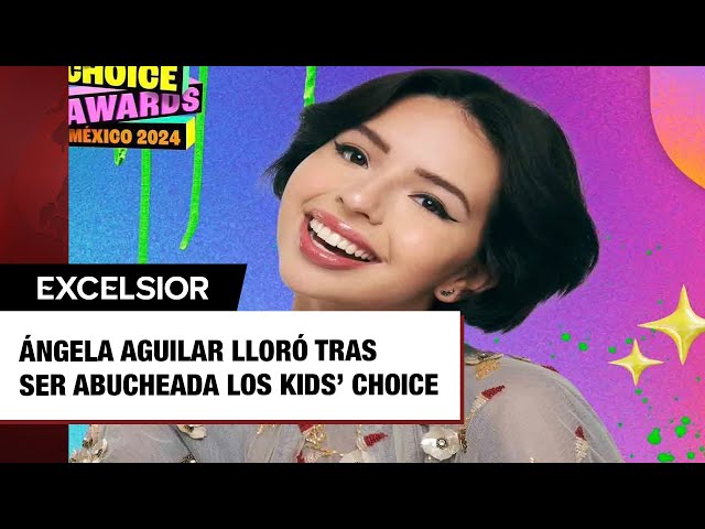 ⁣¿Ángela Aguilar lloró tras ser abucheada los Kids’ Choice Awards? Así la captaron