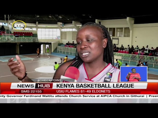 ⁣Equity Hawks beats Stanbic Aces 74-48 in Kenya Basketball League