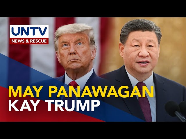 ⁣Pres. Xi, nanawagan ng patuloy na kooperasyon kay US President-Elect Donald Trump