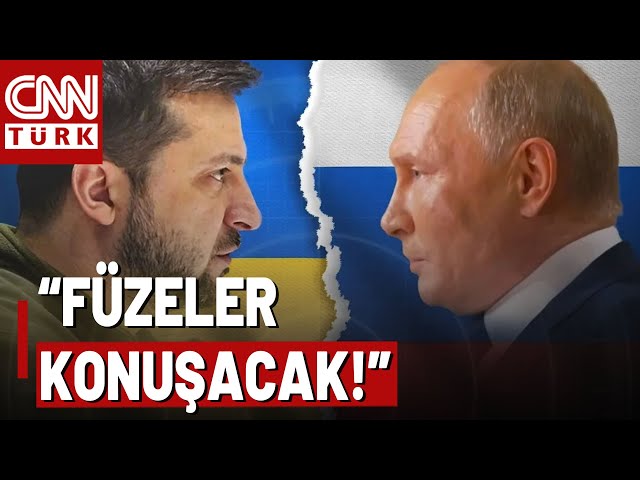 ⁣SON DAKİKA Zelenski'den Savaş Duyurusu: "Darbeler Kelimelerle Yapılmaz, Füzeler Konuşacak!