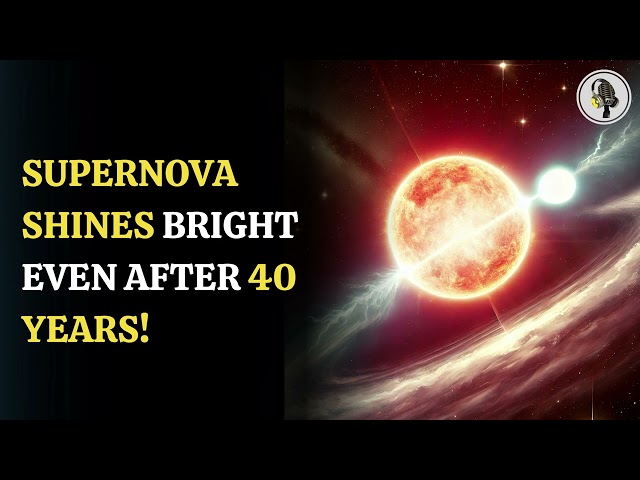 ⁣Supernova Shines Bright Even After 40 Years! | WION Podcast