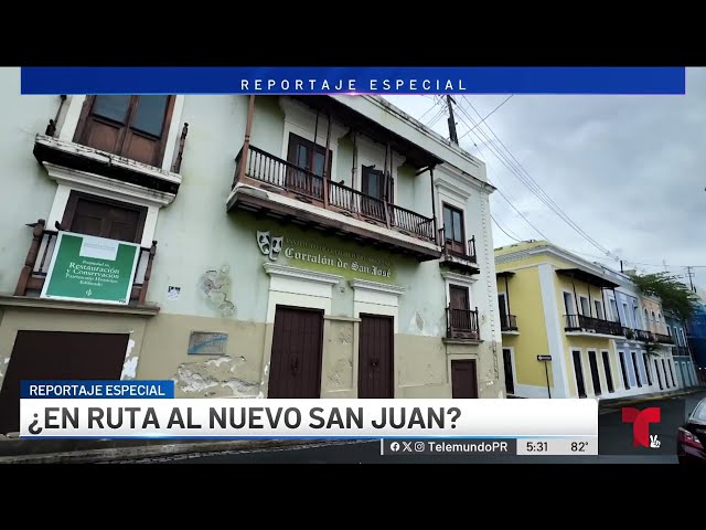 ⁣Falta de mantenimiento de las calles adoquinadas en San Juan