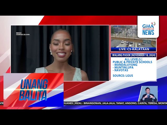 ⁣Chelsea Manalo, itinanghal na Miss Universe Asia 2024 | Unang Balita