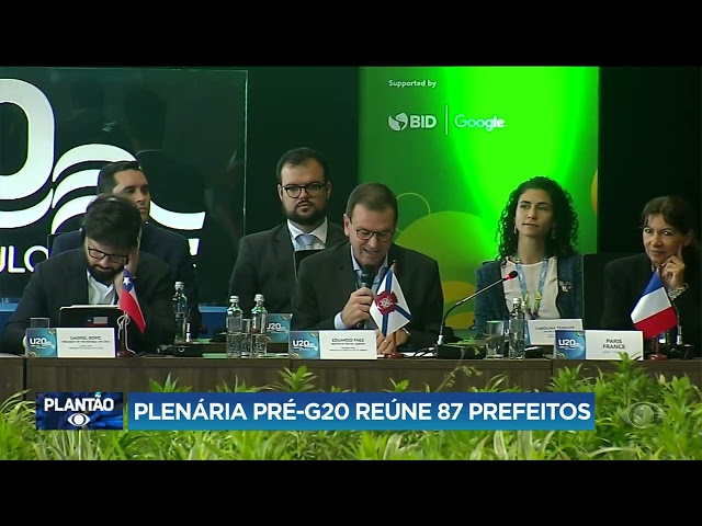 ⁣Plenária pré-G20 reúne 87 prefeitos no Rio de Janeiro