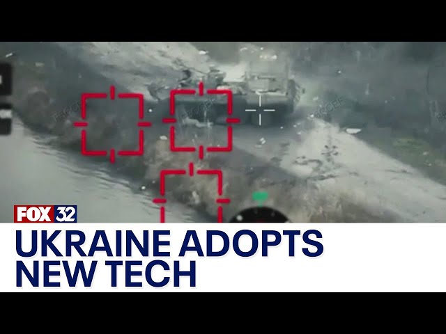 ⁣Ukraine adopting new technology in war with Russia