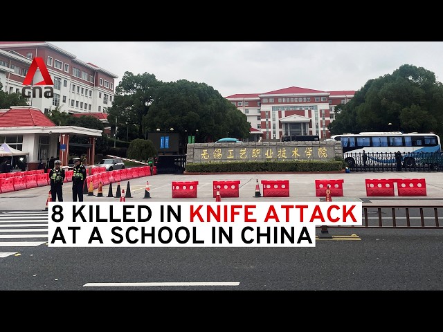 ⁣8 killed in stabbing at school in China, second mass attack in a week