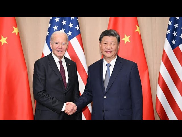 ⁣Xi Jinping et Joe Biden saluent le dialogue bilatéral des quatre dernières années