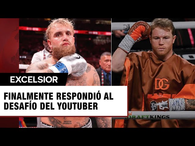 ⁣'Canelo' responde al desafío de Jake Paul