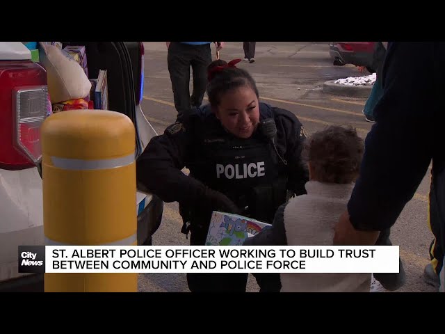 ⁣St. Albert Constable working to bring community and police force together