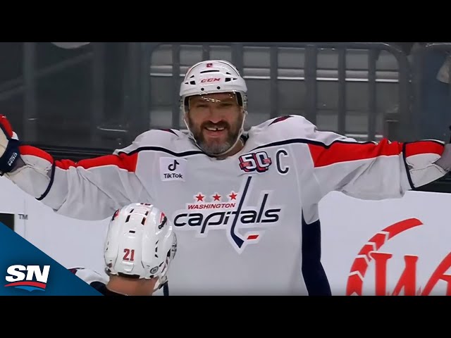 ⁣Capitals' Ovechkin Records 31st Career Hat Trick vs. Golden Knights