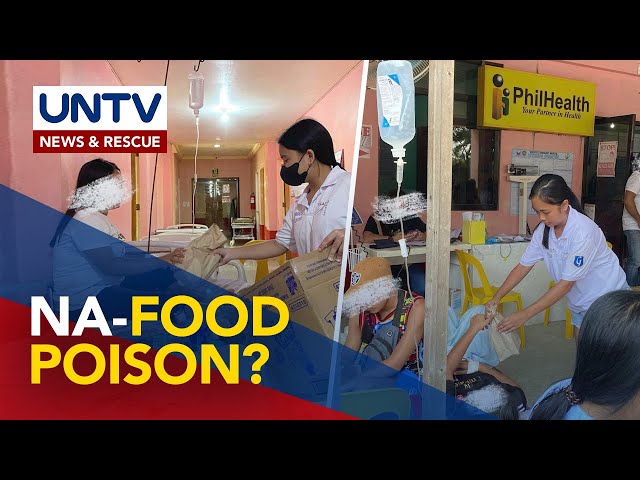 ⁣245 na mga estudyante sa Guimaras, dinala sa ospital dahil sa umano'y food poisoning