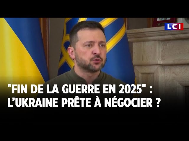 ⁣"Fin de la guerre en 2025" : l’Ukraine prête à négocier ?｜LCI