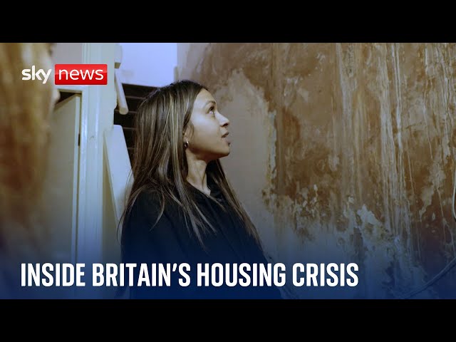 ⁣Inside Britain's housing crisis: 'They want us to live in misery'