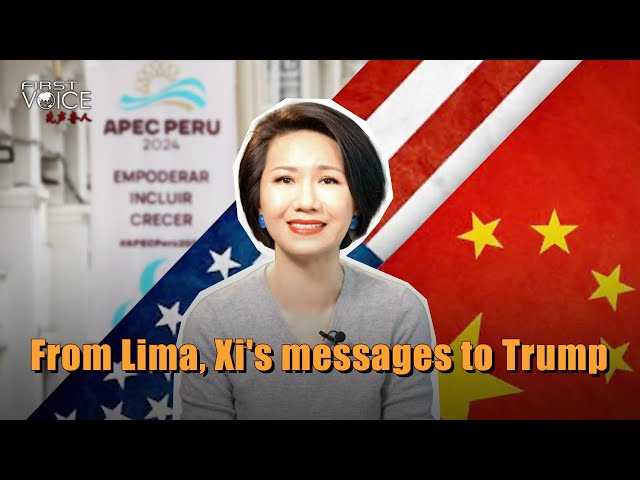 ⁣From Lima, Xi's messages to Trump