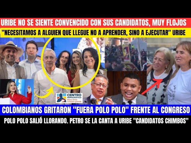 ⁣URIBE NO TIENE CON QUE PARA EL 2026. PRECANDIDATOS FLOJOS.PETRO LO APLACA.PUEBLO PIDE SACAR A POLO P