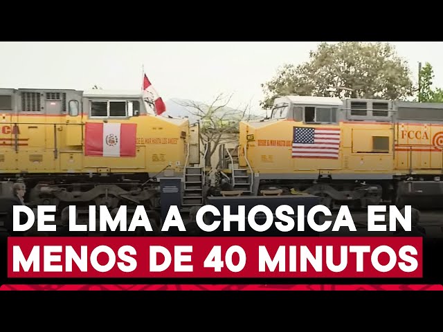 ⁣Empresa Caltrain y el gobierno de Estados Unidos dona 100 trenes a la Municipalidad de Lima