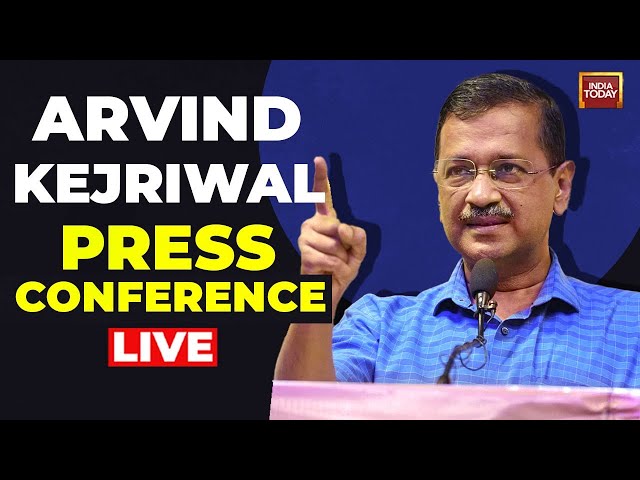 ⁣Delhi LIVE: AAP National Convenor Arvind Kejriwal's Press Conference LIVE | India Today LIVE