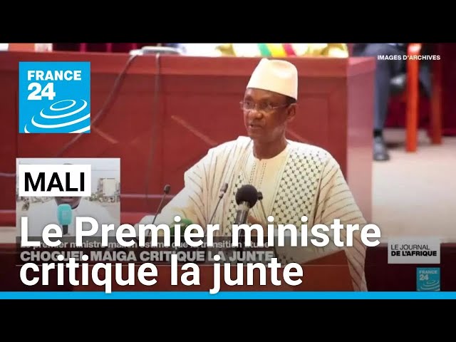 ⁣Mali : le Premier ministre, Choguel Maïga, critique la junte • FRANCE 24